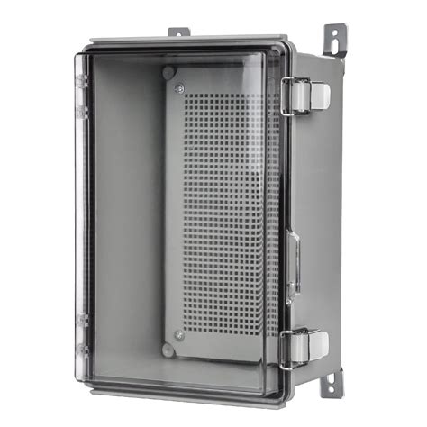 clear plastic enclosure box for electrical apparatus|plastic enclosure with clear lid.